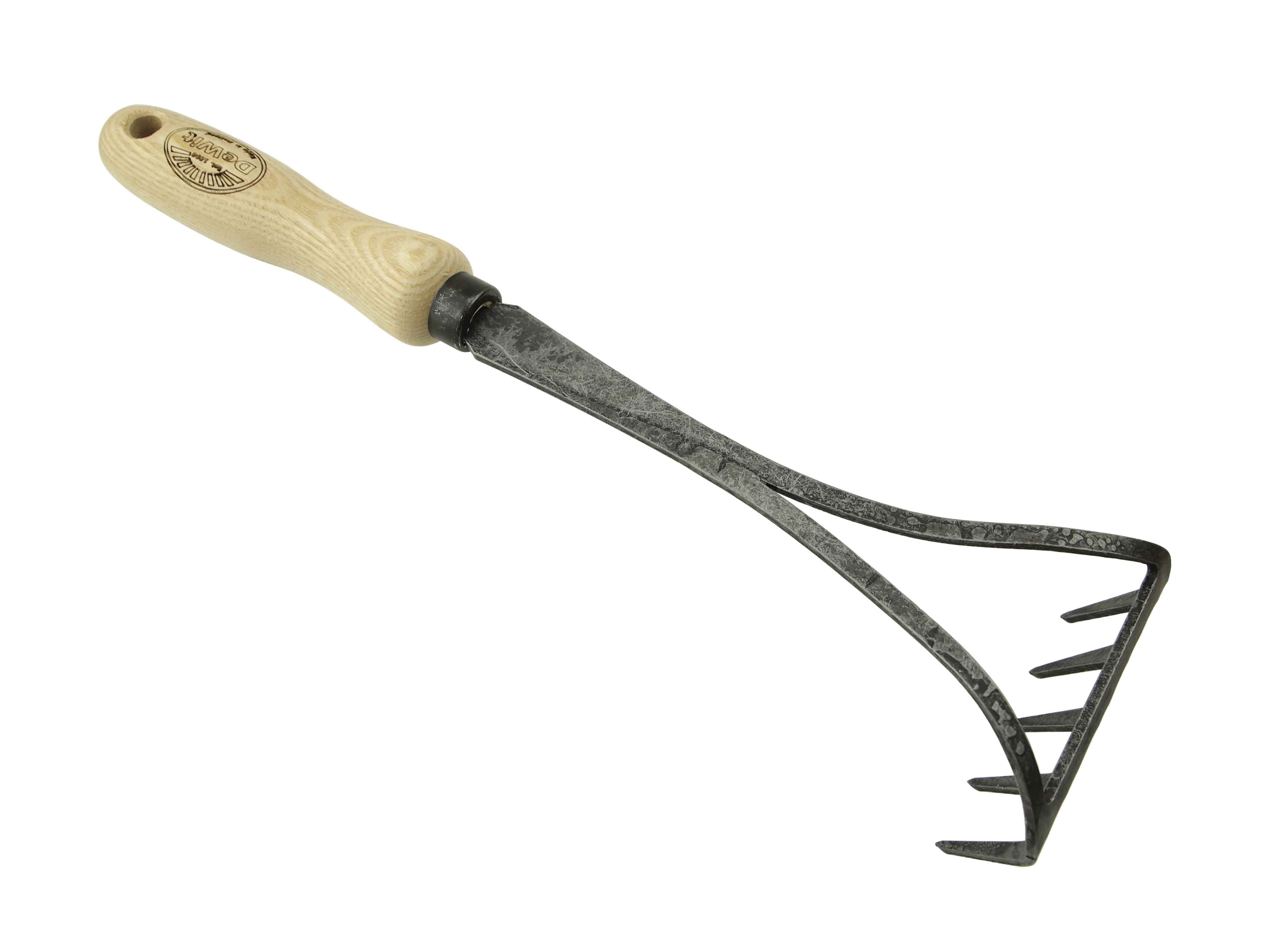 Bio 5 tine handrake lightweight with 14cm handle
